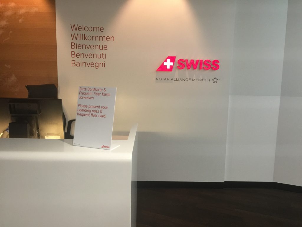 SWISS Arrival Lounge, Zurych: Recepcja